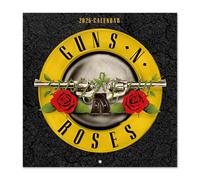 Grupo Erik: Calendario 2026 da Muro Guns n' Roses | Calendario Mensile 2026-30x30cm, Planner 2026 - Mensile da Parete