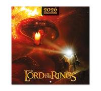Grupo Erik: Calendario Signore degli Anelli 2026 da Muro, 12 mesi, 30x30cm FSC + Poster LOTR in Regalo, Calendario 2026 da parete