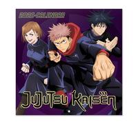 Grupo Erik Calendario 2026 da Muro Jujutsu Kaisen Manga | Calendario geniale 2026-30x30cm + Poster da parete in Regalo (Poster Jujutsu Kaisen), Planner 2026 - Mensile da Parete Accessori Anime