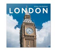 Grupo Erik: Calendario 2026 da Muro Londra | Calendario Mensile 2026-30x30cm, Planner 2026 - Mensile da Parete