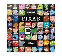 Grupo Erik: Calendario 2026 da Muro Pixar | Calendario geniale 2026-30x30cm, Planner 2026 - Mensile da Parete