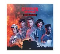 Grupo Erik: Calendario 2026 da Muro Stranger Things Gadget | Calendario geniale 2026-30x30cm + Poster da parete in Regalo (Stranger Things Poster), Planner 2026 - Mensile da Parete