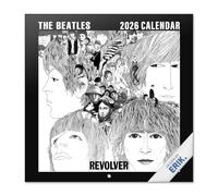 Grupo Erik: Calendario 2026 da Muro The Beatles | Calendario Mensile 2026-30x30cm, Planner 2026 - Mensile da Parete