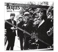 Grupo Erik: Calendario Beatles 2025 da Muro, 12 mesi, 30x30cm FSC®, Calendario 2025 da parete, Calendario ufficio 2025, The Beatles Calendario 2025, Beatles Gadget