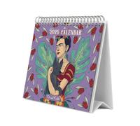 Grupo Erik: Calendario Frida Kahlo 2025 da Tavolo - Calendario da Scrivania 2025, 12 mesi, 18x20 cm FSC®, Frida Kahlo Gadget, Calendario 2025 Ragazza