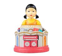 Grupo Erik : Calendario Perpetuo 3D Di Squid Game In Resina Dipinta A Mano - Blocchi Intercambiabili Giorni E Mesi - Prodotto Ufficiale