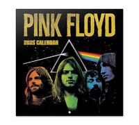 Grupo Erik: Calendario Pink Floyd 2025 da Muro, 12 mesi, 30x30cm FSC®, Calendario 2025 da parete, Calendario ufficio 2025, Calendario Famiglia 2025, Pink Floyd Calendar