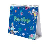 Grupo Erik Calendario Rick e Morty 2023 da Tavolo - Calendario Scrivania 2023, 12 Mesi e Planner Annuale 2024, 17 x 20 cm, FSC, Ottimo come Calendario 2023 da Tavolo, Calendario Rick e Morty 2023