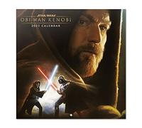 Grupo Erik Calendario Star Wars Obi Wan Kenobi 2023 da Muro + Poster Regalo incluso - 12 mesi, 30x30 cm, FSC - calendario 2023 da parete, calendario casa 2023, star wars gadget, obi wan kenobi