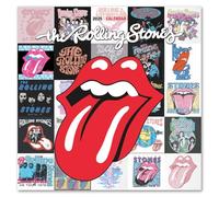 Grupo Erik: Calendario The Rolling Stones 2025 da Muro, 12 mesi, 30x30cm FSC®, Calendario 2025 da parete, Calendario ufficio 2025, The Rolling Stones Gadget