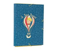 Grupo Erik: Cartellina rigida Il Piccolo Principe | Cartella portadocumenti A4 espandibile, 34 x 24,5 cm, Cartella a 3 lembi con elastico, Cartelletta Porta Documenti in cartone, Licenza Ufficiale
