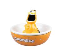 Grupo Erik Ciotole Aperitivo Garfield - Set aperitivo Regalo Garfield Figure con Compartimento Inferiore per gusci di Frutta secca o noccioli 16,2 x 13 x 16,2 cm