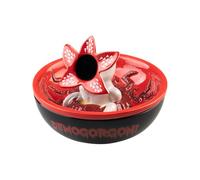 Grupo Erik Ciotole Aperitivo Stranger Things Merchandising - Set aperitivo Regalo Demogorgon figure con Compartimento Inferiore per gusci di Frutta secca o noccioli │ Ceramica (16,2x13 cm)