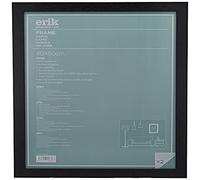 Grupo Erik: Cornice 40 x 50 cm Nera - Cornice da parete in legno MDF, Cornice 40x50, Cornice legno 40x50, Cornice per quadri, per puzzle o foto