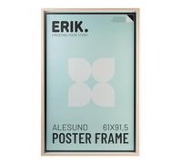Grupo Erik Cornice 61x91,5 cm Legno | Cornice da Parete Grande in MDF | Per Poster, Quadri e Puzzle, Effetto Legno, Accessori per Appendere Inclusi, Packaging Protettivo