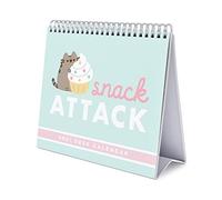 Grupo Erik CS21004 Calendario da Tavolo 2021 Pusheen Foodie Collection, calendario da scrivania 2021, 20x18 cm