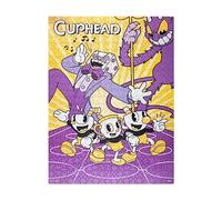 Grupo Erik Cuphead Puzzle 500 Pezzi 61x45,7 cm | Devil's Dance | con Scatola Decorativa, Mini Poster, per Bambini, Decorazione Casa, Idea Regalo