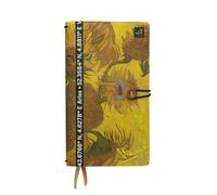 Grupo Erik Diario di viaggio Van Gogh, diario di viaggio in pelle PU, diario di viaggio per donne, accessori da viaggio, regali Van Gogh