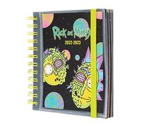 Grupo Erik Diario Scuola 2022 2023, Diario Scolastico Giornaliero con 11 Mesi, Ideale come Diario Rick And Morty, Diario Scuola 2022 2023 Elementari O Diario Scuola Medie, Rick & Morty, 16 x 14 cm