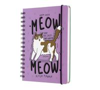Grupo Erik: Diario Scuola 2024 2025 Meow Meow, Agenda settimanale A5 12 mesi, 14,8x21 cm, Weekly Planner 2024 2025, Agenda Gatti 2024 2025, Agenda divertente 2024-2025