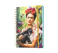 Grupo Erik: Diario Scuola 2025 2026 Frida Kahlo, Agenda settimanale A5 12 mesi, 14,8 x 21 cm, Agenda Weekly Planner 2025 2026, Agenda Frida Kahlo 2025 2026