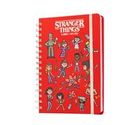 Grupo Erik: Diario Scuola 2025 2026 Stranger Things, Agenda settimanale A5 12 mesi, 14,8x21 cm, Agenda Stranger Things 2025 2026, Diario scuola medie e superiori