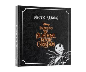 Grupo Erik Disney Nightmare Before Christmas Album Foto Autoadesivo 16x16 | Copertina Rigida, 22 Pagine, Personalizzabile, Spazio per Note e Commenti, Regalo di Natale, Cartoncino