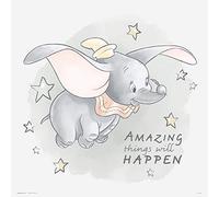 Grupo Erik Editores Art Print 30X30 CM Disney DUMBO, Multicolore