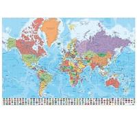 Grupo Erik Editores GPE5044 Poster Mappa, Carta, Multicolore, 91 x 61.5 x 0.1 cm