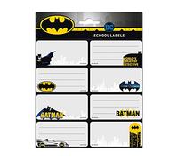 Grupo Erik: Etichette Adesive Batman Colorate 8x4cm | Personalizza Regali, Quaderni, Cancelleria e Libri Scolastici
