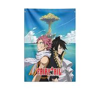 Grupo Erik Fairy Tail Wall Scroll Poster in Tela 70 x 100 cm | Stampa da Parete Anime, Resistente e Facile da Appendere, Decorazione Camera, Manga Gadget