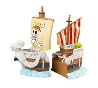Grupo Erik: Fermalibri One Piece Manga Anime - Nave Figure One Piece Going Merry | Reggilibri in resina 15 x 20 x 10,8 cm y 11,5 x 18 x 10,5 cm- Ferma Libri per libreria Regali Gadget