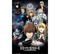 Grupo Erik FP3963 Poster Death Note Collage, carta, Multicolore, 91 x 61,5 x 0,1 cm
