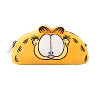 Grupo Erik: Astuccio Scuola in tessuto felpato Garfield - Astuccio peluche con Cerniera per Scuola, ufficio o tempo libero