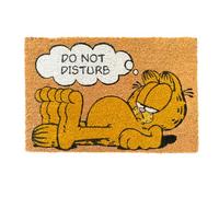 Zerbino Gatto Garfield - Zerbino Ingresso Esterno in Fibra di Cocco - Tappeto ingresso esterno Divertente: Base in PVC Antiscivolo (40x60 cm)