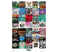 Grupo Erik GPE4513 Poster Beatles- Singles, carta, Multicolore, 91 x 61,5 x 0,1 cm
