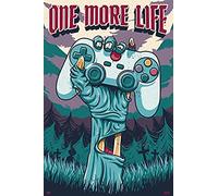 Grupo Erik GPE5230 Poster Gamer One More Life, carta, Multicolore, 91 x 61,5 x 0,1 cm