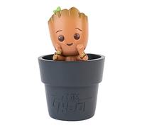Grupo Erik Groot Marvel Portapenne da Scrivania - Cancelleria | Marvel Legends, Porta Penne Decorativo, Resina, Scomparto Interno, Guardiani della Galassia, 9,8 x 16,3 x 9,8 cm