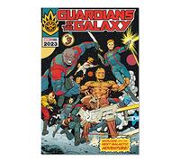 Grupo Erik: Poster Guardiani della Galassia Vol 3 - Explode | Poster da parete Marvel, 61 x 91,5 cm, Poster da muro con carta lucida e incorniciabile, Guardiani della Galassia Gadget
