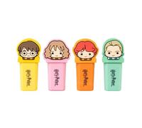Grupo Erik Harry Potter Set 4 Evidenziatori Pastello con Topper 3D