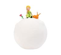 Grupo Erik Il Piccolo Principe Lampada da Comodino | Luce Notturna Bambini | Luce LED, Lampada da Scrivania, Cavo USB o Pile AAA, 15 x 19 x 15 cm, Il Piccolo Principe Gadget