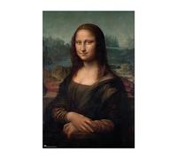 Grupo Erik: Poster La Gioconda di Leonardo | Poster da parete Arte Classica, 61 x 91,5 cm, Poster da muro con carta lucida e incorniciabile, Quadro Gioconda