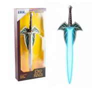 Grupo Erik: Lampada Il Signore degli Anelli, Daga Dargo - Lampada da parete Lord of the Ring : Luce LED Blu Ricaricabile con Supporto Parete Incluso | Signore Degli Anelli Gadget (51x12 cm)