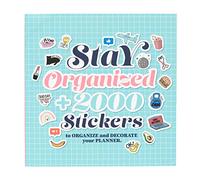 Grupo Erik: Libro Stickers Stay Organized - Adesivi per Agenda Organizer, Stickers Bullet Journal per Personalizzare Agenda, Adesivi per Diario e Agenda