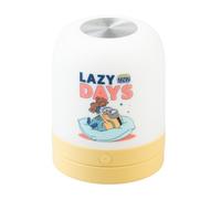 Grupo Erik Luce Notturna Bambini Minions - Lampada da Comodino LED | Ricaricabile con 3 Temperature di Luce, Dimmerabile, Touch e Portatile con Maniglia, USB-C, 9,1 x 7,2 cm