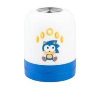 Grupo Erik Luce Notturna Bambini Sonic - Lampada da Comodino LED | Ricaricabile con 3 Temperature di Luce, Dimmerabile, Touch e Portatile con Maniglia, USB-C, 9,1 x 7,2 cm