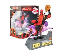 Grupo Erik Marvel Deadpool Calendario Perpetuo 3D | Calendario da Tavolo | Decorazione da Scrivania per Fans, 17 x 21 x 9,5 cm, Personaggi Legends, Idea Regalo, Marvel Legends
