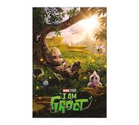 Poster Marvel Groot Chill Volta Film 61x91.5 CM 61x91.4cm Nuovo Sigillato Green