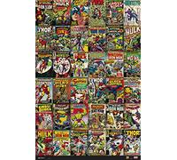 Grupo Erik: Poster Marvel Copertine dei Comics | Poster da parete Marvel, 61 x 91,5 cm, Poster da muro con carta lucida e incorniciabile, Marvel Gadget