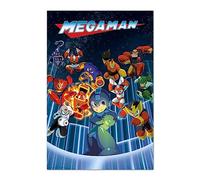 Grupo Erik: Mega Man Poster da Parete | Videogiochi, 61 x 91,5 cm, Carta Lucida e Incorniciabile, Gamer Gadget, per Bambini